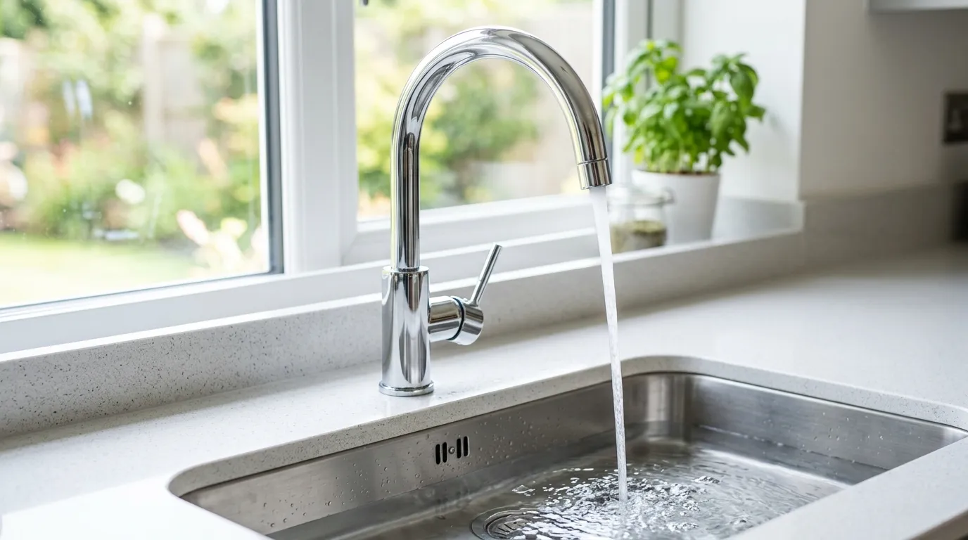 Local Plumbing Master Pros same day plumber fixing a faucet in West Monroe, MI